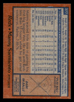 1978 Topps #377 Manny Sarmiento Near Mint  ID: 520174