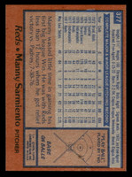 1978 Topps #377 Manny Sarmiento Near Mint  ID: 520176