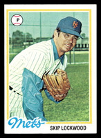 1978 Topps #379 Skip Lockwood Near Mint  ID: 520182