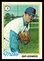 1978 Topps #379 Skip Lockwood Near Mint  ID: 520184