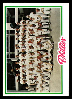 1978 Topps #381 Phillies Team Ex-Mint 