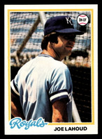 1978 Topps #382 Joe Lahoud Near Mint+  ID: 520194