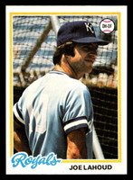 1978 Topps #382 Joe Lahoud Near Mint+  ID: 520195