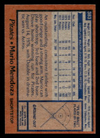 1978 Topps #383 Mario Mendoza Near Mint  ID: 520198