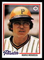 1978 Topps #383 Mario Mendoza Near Mint  ID: 520199