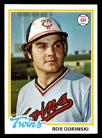 1978 Topps #386 Bob Gorinski Near Mint RC Rookie  ID: 520210