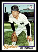 1978 Topps #387 Ken Holtzman Ex-Mint 