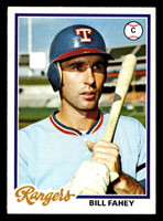 1978 Topps #388 Bill Fahey DP Near Mint  ID: 520220