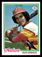 1978 Topps #389 Julio Gonzalez Ex-Mint RC Rookie 