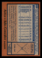 1978 Topps #389 Julio Gonzalez Near Mint RC Rookie  ID: 520225