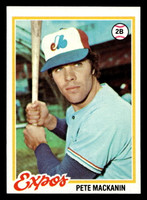 1978 Topps #399 Pete Mackanin Near Mint  ID: 520264