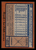 1978 Topps #408 Joe Zdeb Near Mint RC Rookie  ID: 520299