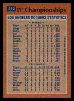 1978 Topps #412 N.L. Championships Near Mint+  ID: 520318