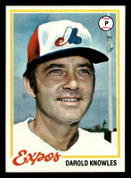 1978 Topps #414 Darold Knowles DP Near Mint+  ID: 520326