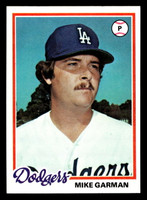 1978 Topps #417 Mike Garman DP Near Mint 
