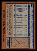 1978 Topps #418 Tony Muser Near Mint+  ID: 520342