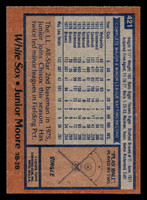 1978 Topps #421 Junior Moore Near Mint RC Rookie  ID: 520352