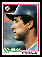 1978 Topps #422 Steve Braun Near Mint  ID: 520355