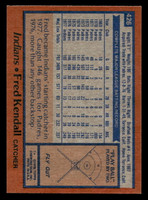 1978 Topps #426 Fred Kendall Near Mint  ID: 520374