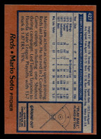 1978 Topps #427 Mario Soto Near Mint RC Rookie  ID: 520379