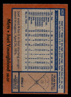 1978 Topps #428 Joel Youngblood Near Mint  ID: 520383