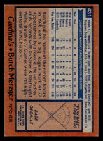 1978 Topps #431 Butch Metzger Near Mint  ID: 520395