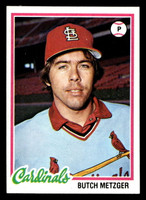 1978 Topps #431 Butch Metzger Near Mint+  ID: 520396