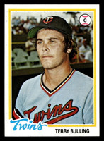 1978 Topps #432 Terry Bulling Near Mint+ RC Rookie  ID: 520397