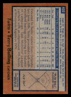 1978 Topps #432 Terry Bulling Ex-Mint RC Rookie  ID: 520401