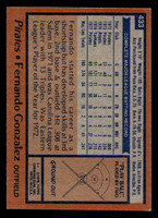 1978 Topps #433 Fernando Gonzalez Very Good  ID: 520403