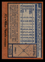 1978 Topps #434 Mike Norris Near Mint+  ID: 520408