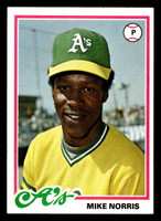 1978 Topps #434 Mike Norris Near Mint  ID: 520409