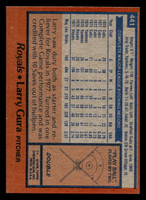 1978 Topps #441 Larry Gura Near Mint+  ID: 520435