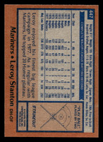 1978 Topps #447 Leroy Stanton Near Mint+  ID: 520462