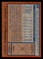 1978 Topps #452 Jerry Mumphrey Near Mint  ID: 520481