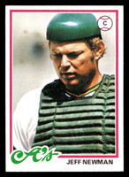 1978 Topps #458 Jeff Newman Near Mint  ID: 520507