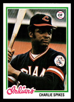 1978 Topps #459 Charlie Spikes Near Mint  ID: 520509