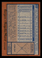 1978 Topps #462 Rogelio Moret Near Mint  ID: 520523