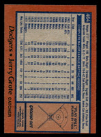 1978 Topps #464 Jerry Grote Near Mint  ID: 520531