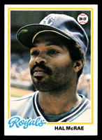 1978 Topps #465 Hal McRae Near Mint  ID: 520534