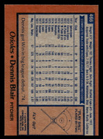 1978 Topps #466 Dennis Blair Near Mint  ID: 520538