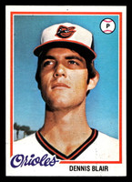1978 Topps #466 Dennis Blair Near Mint  ID: 520539
