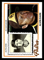 1978 Topps #467 Alvin Dark MG Near Mint  ID: 520540