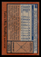 1978 Topps #471 Roy Smalley Ex-Mint 