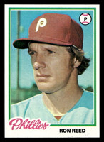 1978 Topps #472 Ron Reed Near Mint+  ID: 520560