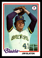 1978 Topps #474 Jim Slaton Near Mint  ID: 520567