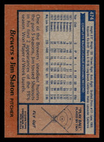 1978 Topps #474 Jim Slaton Near Mint  ID: 520568
