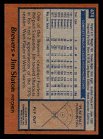 1978 Topps #474 Jim Slaton Near Mint  ID: 520569
