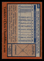 1978 Topps #485 Chris Chambliss Ex-Mint  ID: 520612