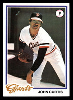 1978 Topps #486 John Curtis Ex-Mint  ID: 520616